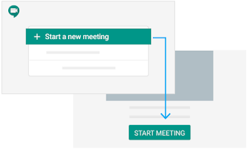 Avviare una riunione dal Web
